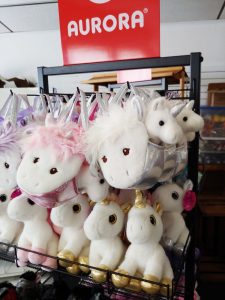 Unicorn Plush at Land of Little Horses Animal Theme Park Gift Shop
